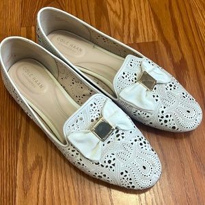 Cole Haan Perforated Leather flats